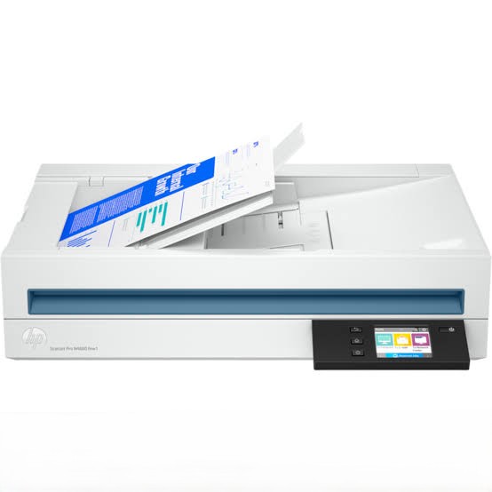 Máy Scan HP ScanJet Pro N4600 FNW1 (A4, ADF, 2 Mặt, USB, LAN, WiFi)